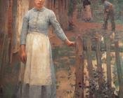 乔治 克劳森爵士 : The Girl at the Gate